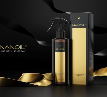 sprej pro styling vlasů Nanoil