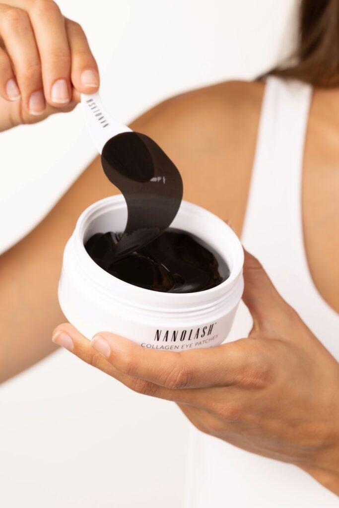 gelové polštářky pod oči nanolash