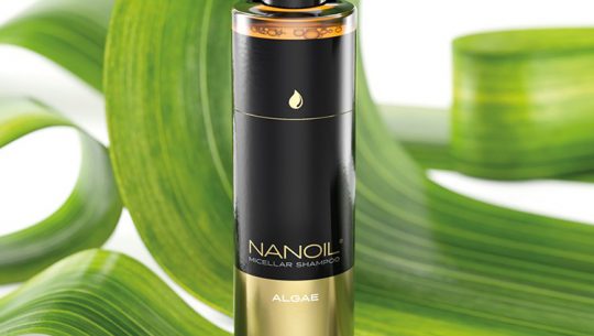 Micelární šampon od Nanoil s extraktem z mořské řasy Nori