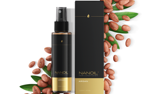 nejlepší dvoufázový vlasový kondicionér s arganovým olejem Nanoil