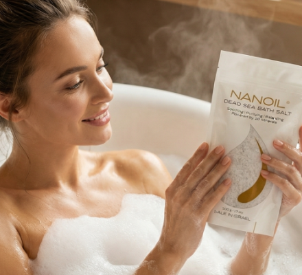 nanoil sůl do koupele z mrtvého moře