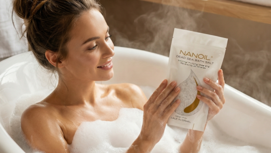 nanoil sůl do koupele z mrtvého moře